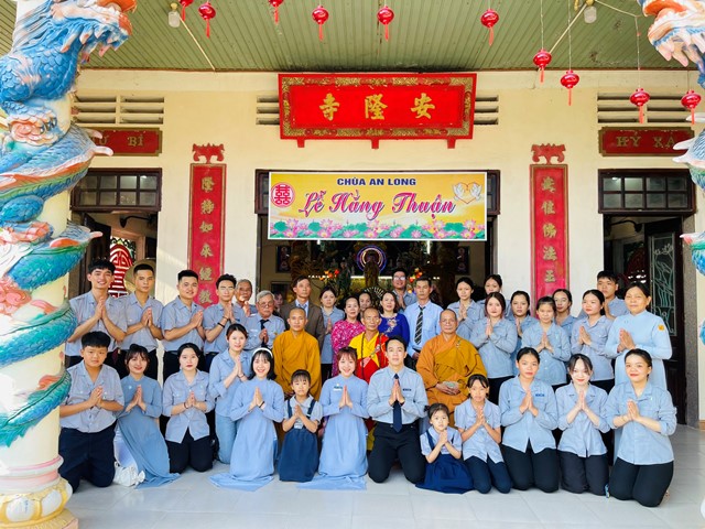 Quy Nhơn: Lễ Hằng thuận Đoàn sinh Gia Đình Phật Tử An Long